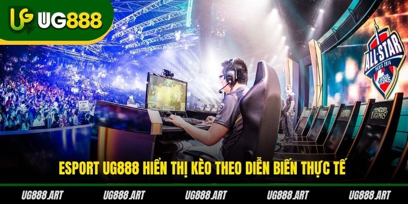 Esport UG888 hiển thị kèo theo diễn biến thực tế Esport UG888 hiển thị kèo theo diễn biến thực tế